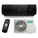 Настенный кондиционер черного цвета Hisense AS-12HR4SVDDEB15