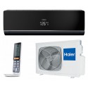 Настенный кондиционер черного цвета Haier HSU-09HNF203/R2 - B/HSU-09HUN203/R2